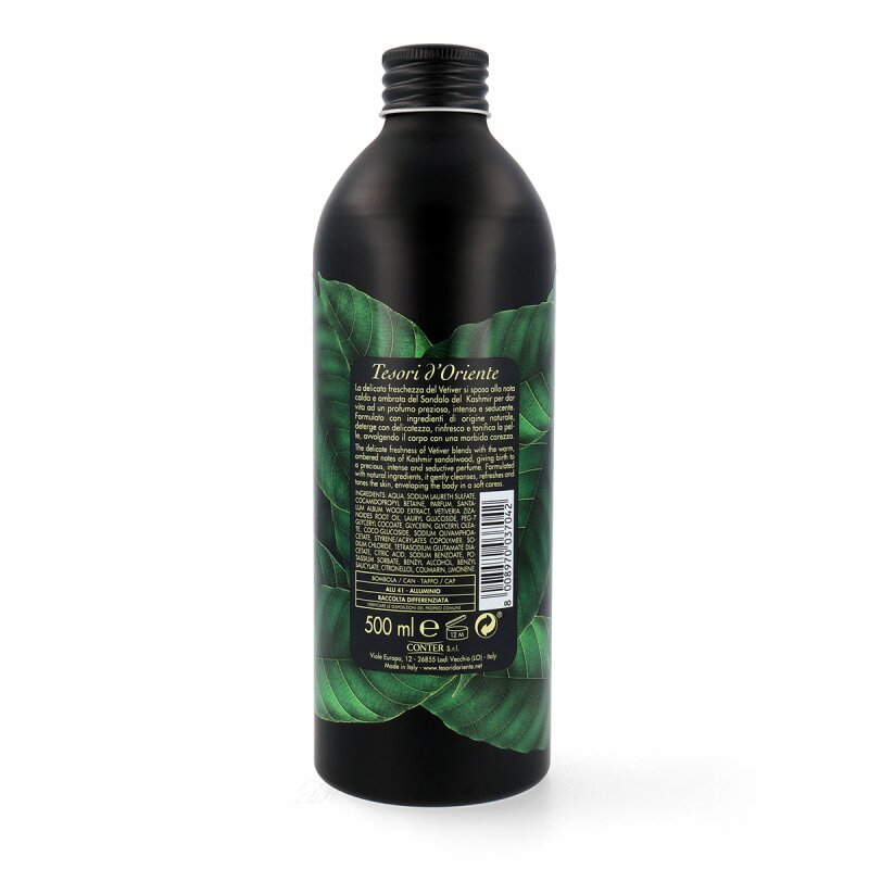 Tesori DOriente Sandalo Del Kashmir Vetiver Badecreme 500ml