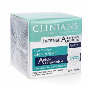 CLINIANS Intense A Falten Lifting Gesichtscreme 50ml (Nacht)